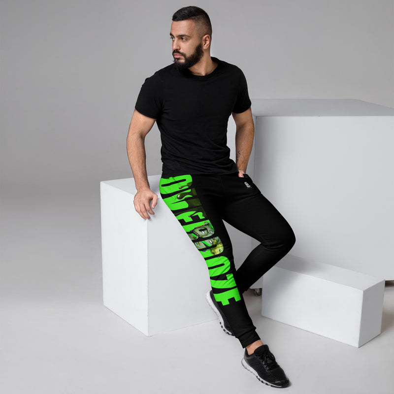 Pantalón de chandal jogger, negro overdoze – Pantalones de chándal Vista frontal