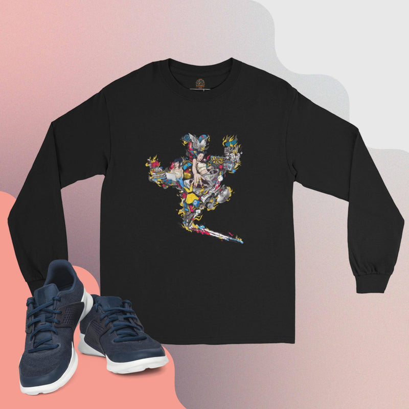 Camiseta manga larga hombre DJ Woman – Camisetas Vista frontal