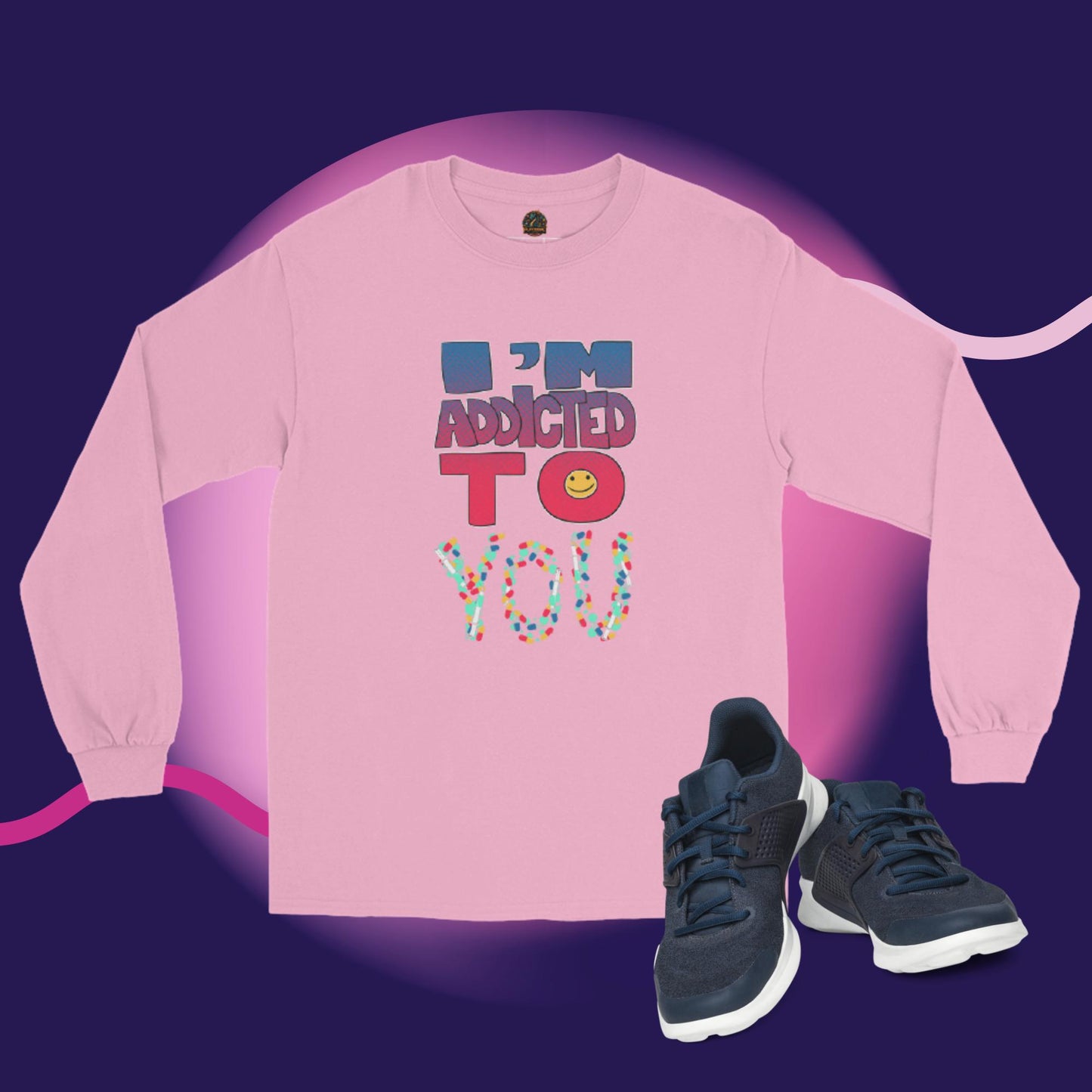 Camiseta manga larga hombre addited to you