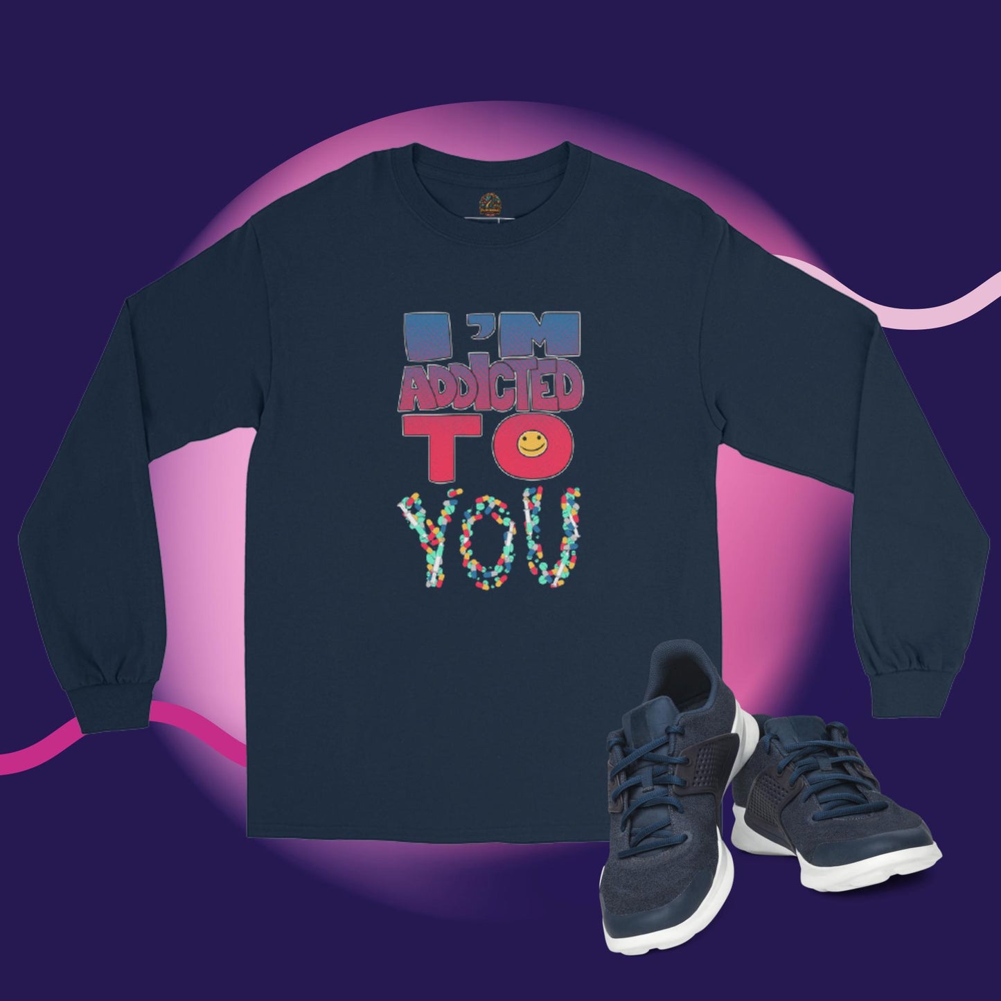 Camiseta manga larga hombre addited to you