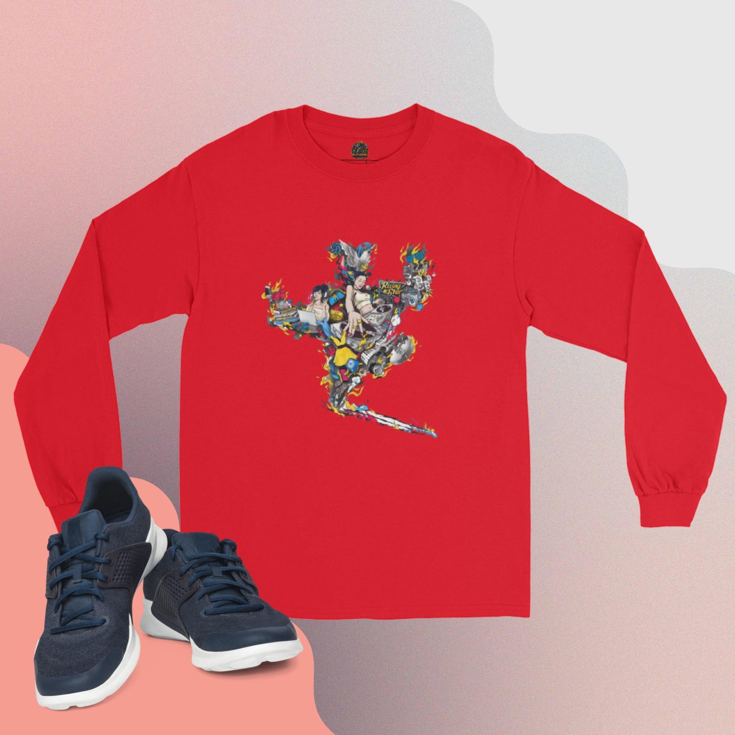 Camiseta manga larga hombre DJ Woman