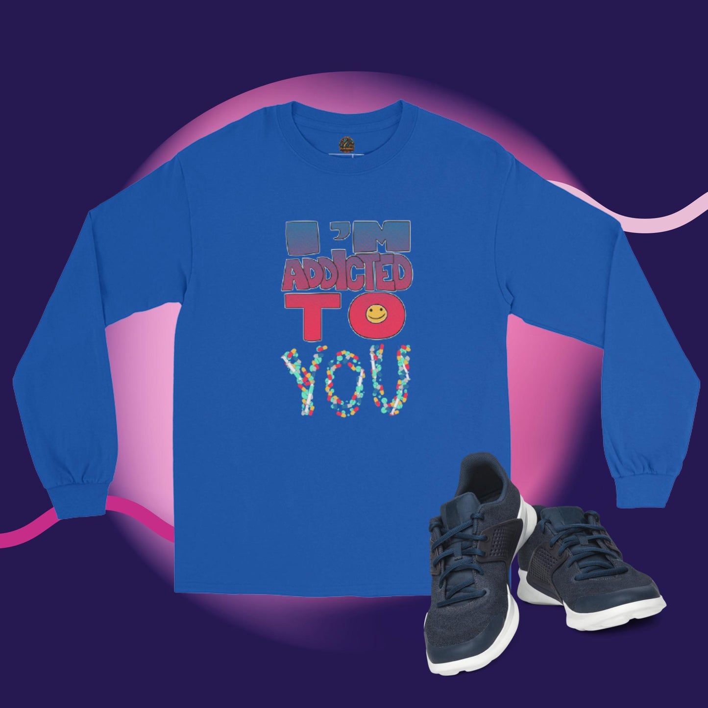 Camiseta manga larga hombre addited to you
