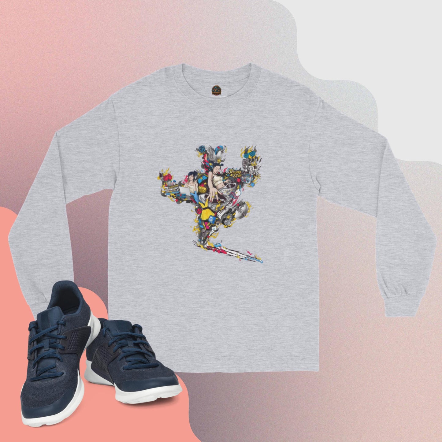 Camiseta manga larga hombre DJ Woman