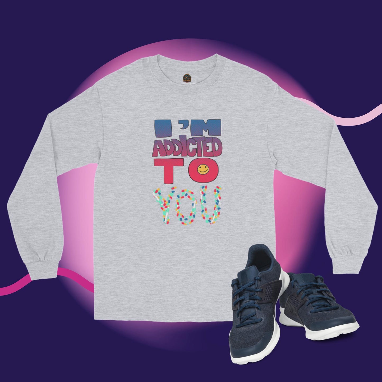 Camiseta manga larga hombre addited to you