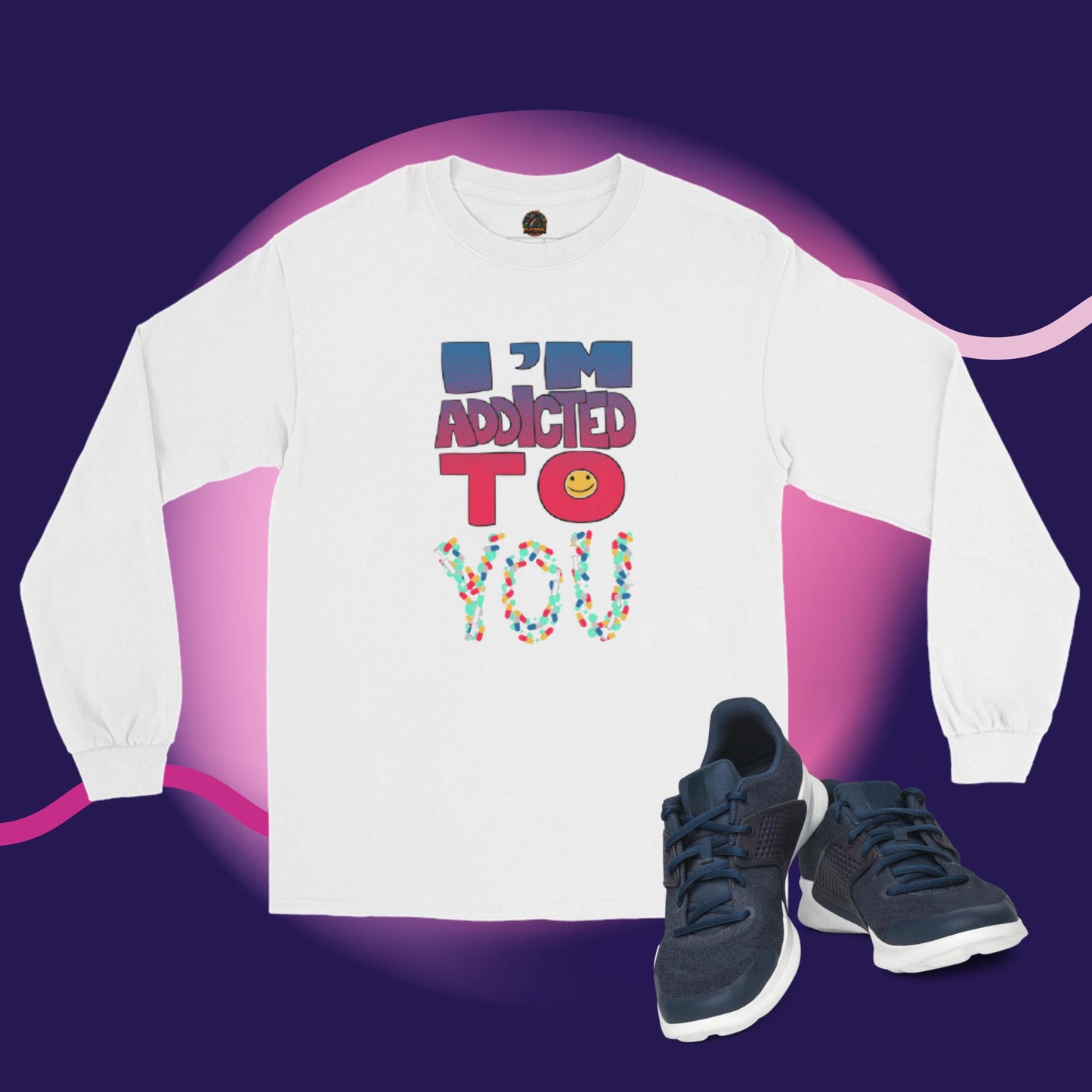 Camiseta manga larga hombre addited to you