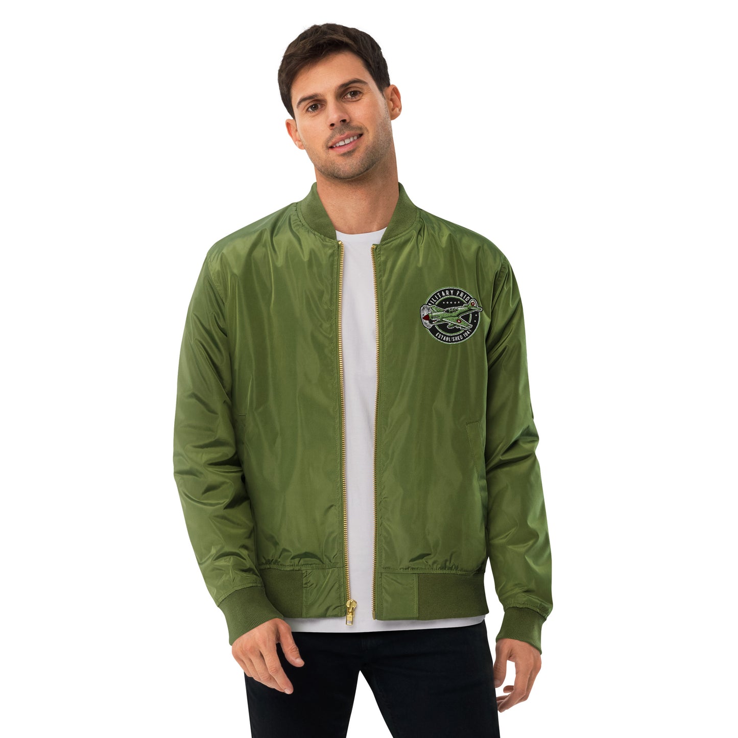 Chaqueta bomber reciclada premium unisex