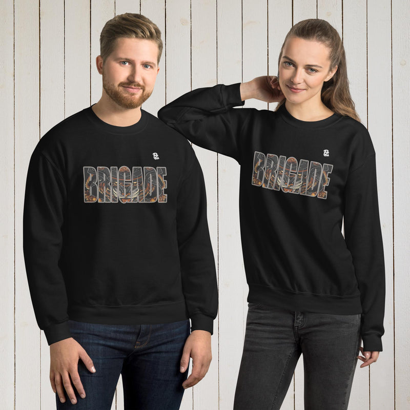 Sudadera unisex - Doble diseño Brigade – Sudaderas Detalle