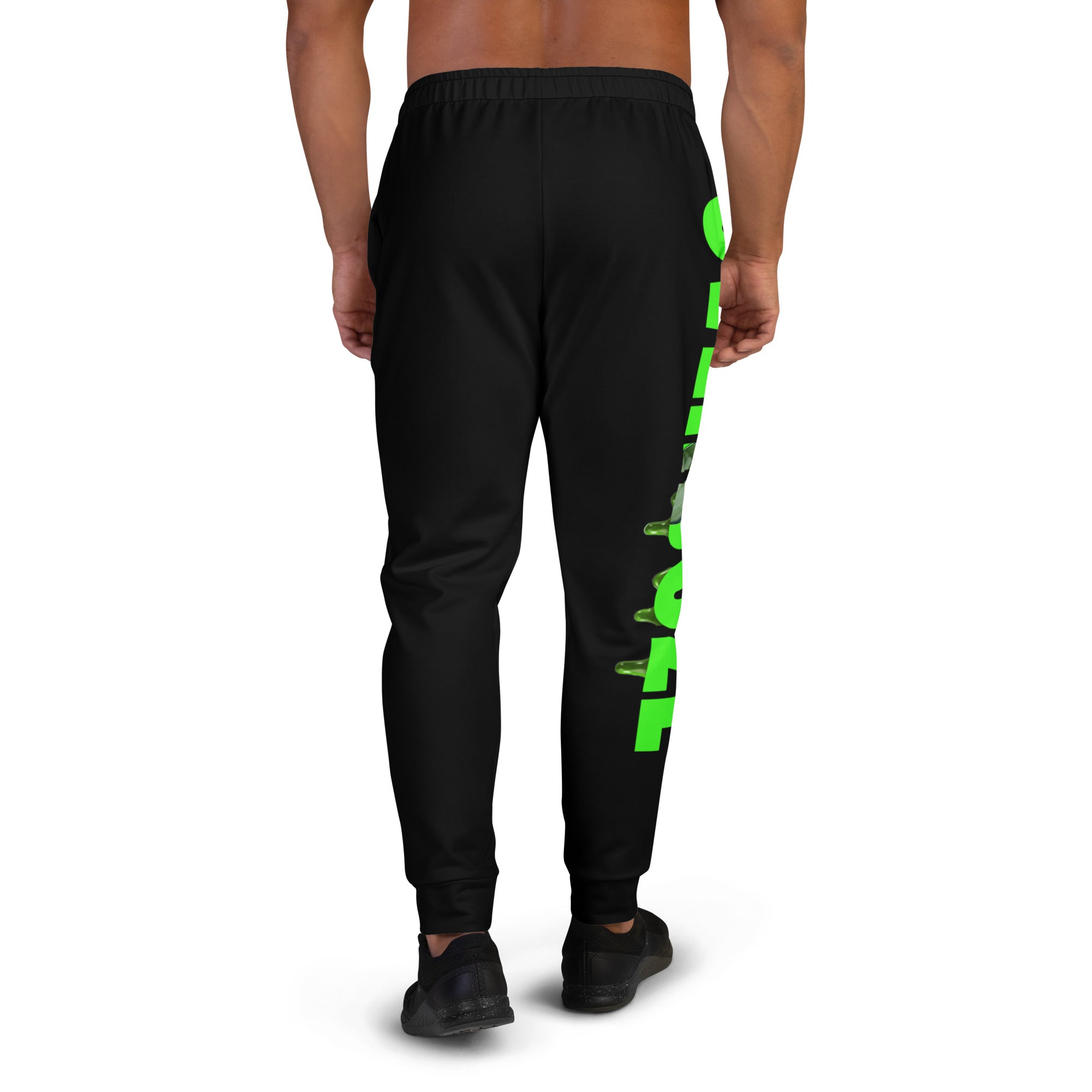 Pantalón de chandal jogger, negro overdoze – Pantalones de chándal Vista lateral