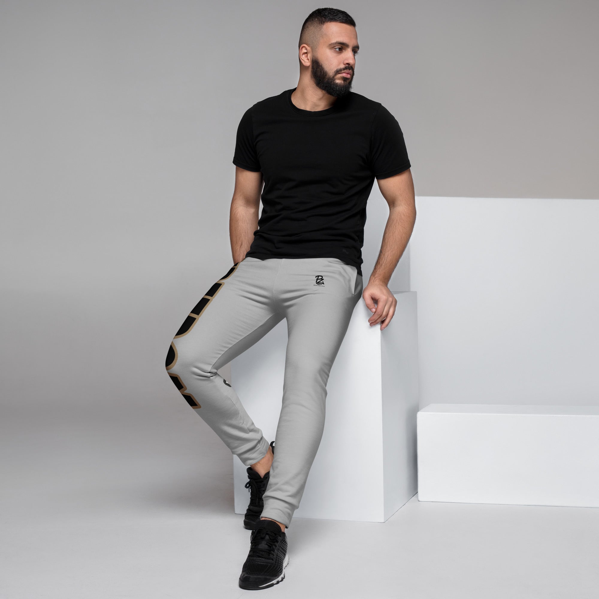 Pantalón de chandal jogger, gris Freedom – Pantalones de chándal Vista trasera