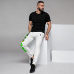 Pantalón de chándal Joggers, blanco Overdoze – Pantalones de chándal Vista trasera