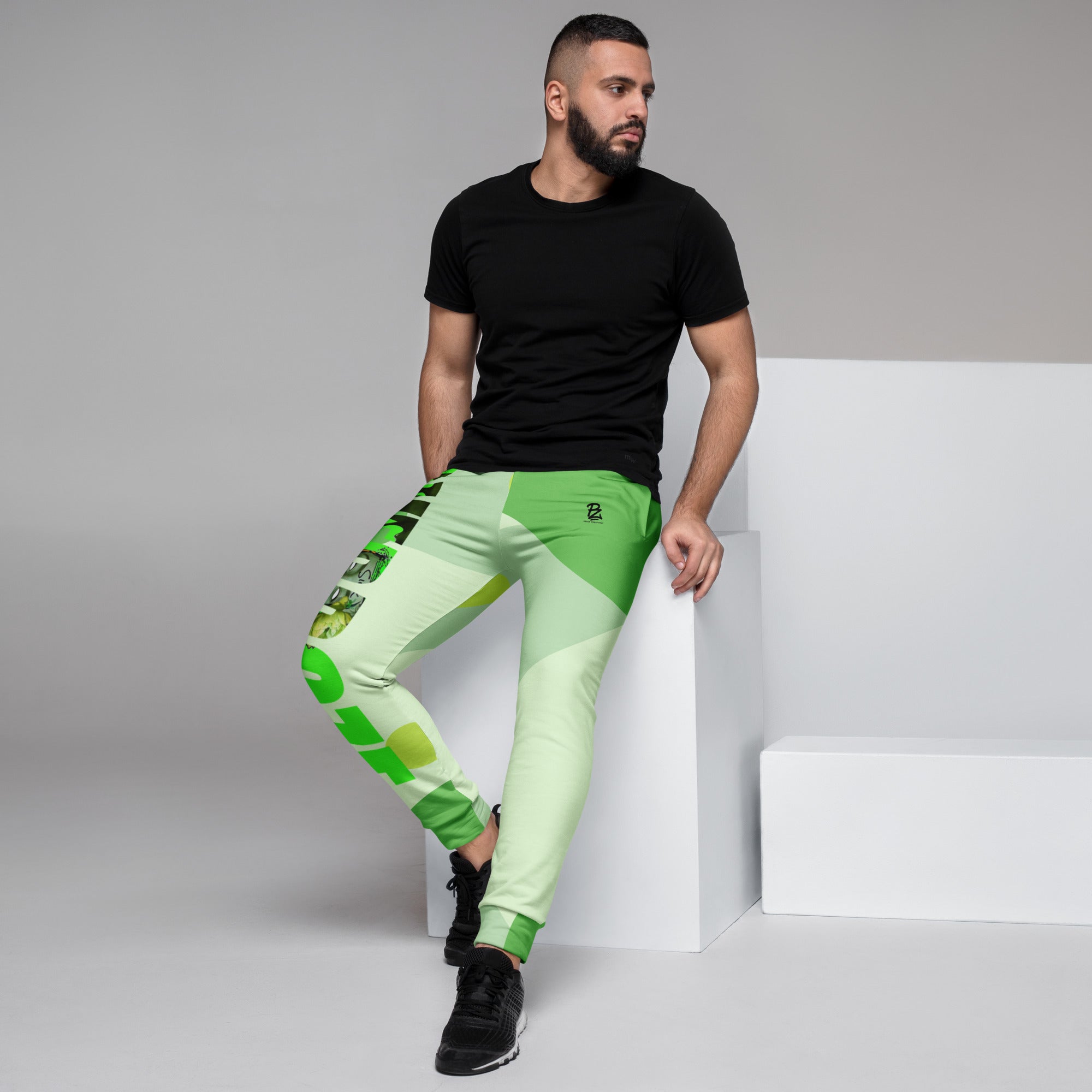 Pantalón de chándal hombre jogeer, overdoze green – Pantalones de chándal Vista trasera