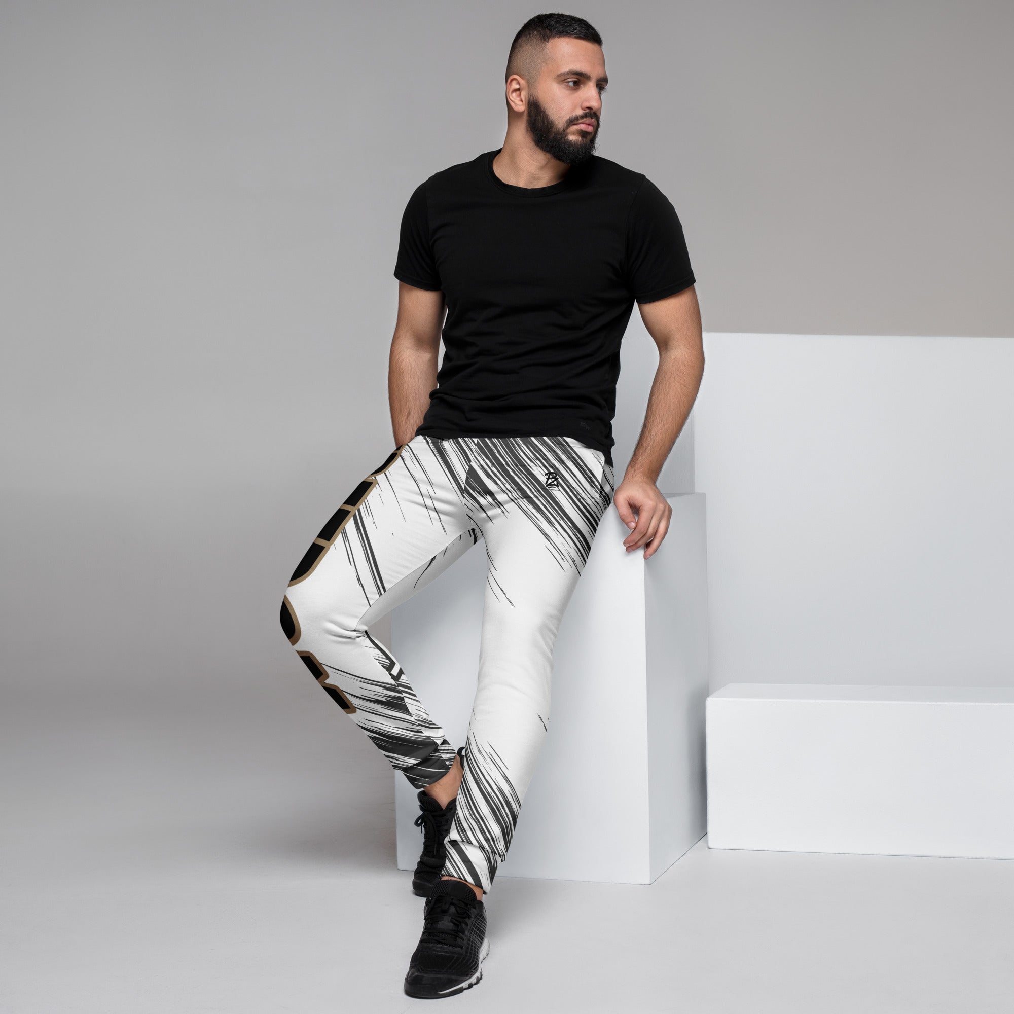 Pantalón de chándal hombre jogger, line freedom – Pantalones de chándal Vista trasera