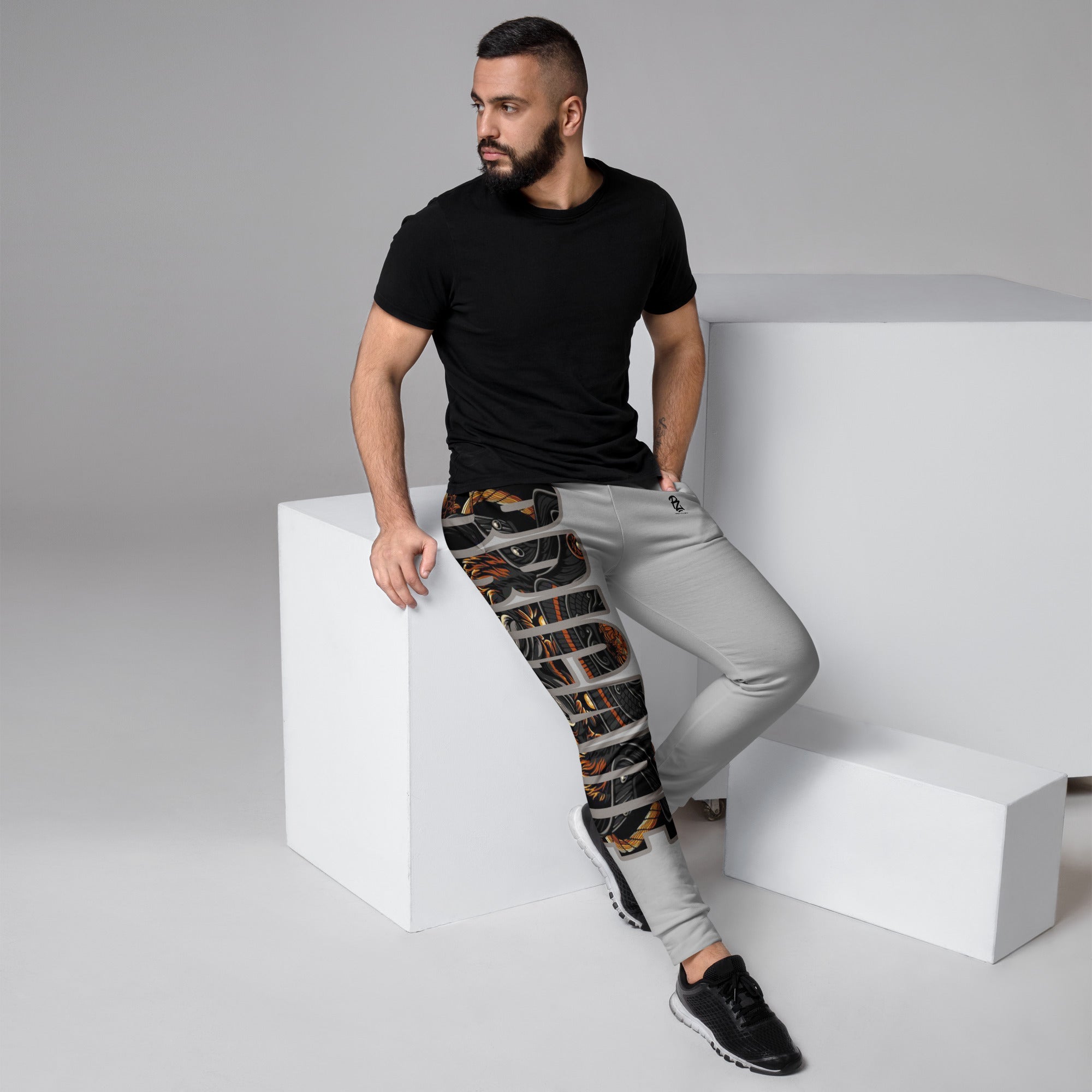 Pantalón de chándal Joggers, gris Brigade – Pantalones de chándal Vista frontal