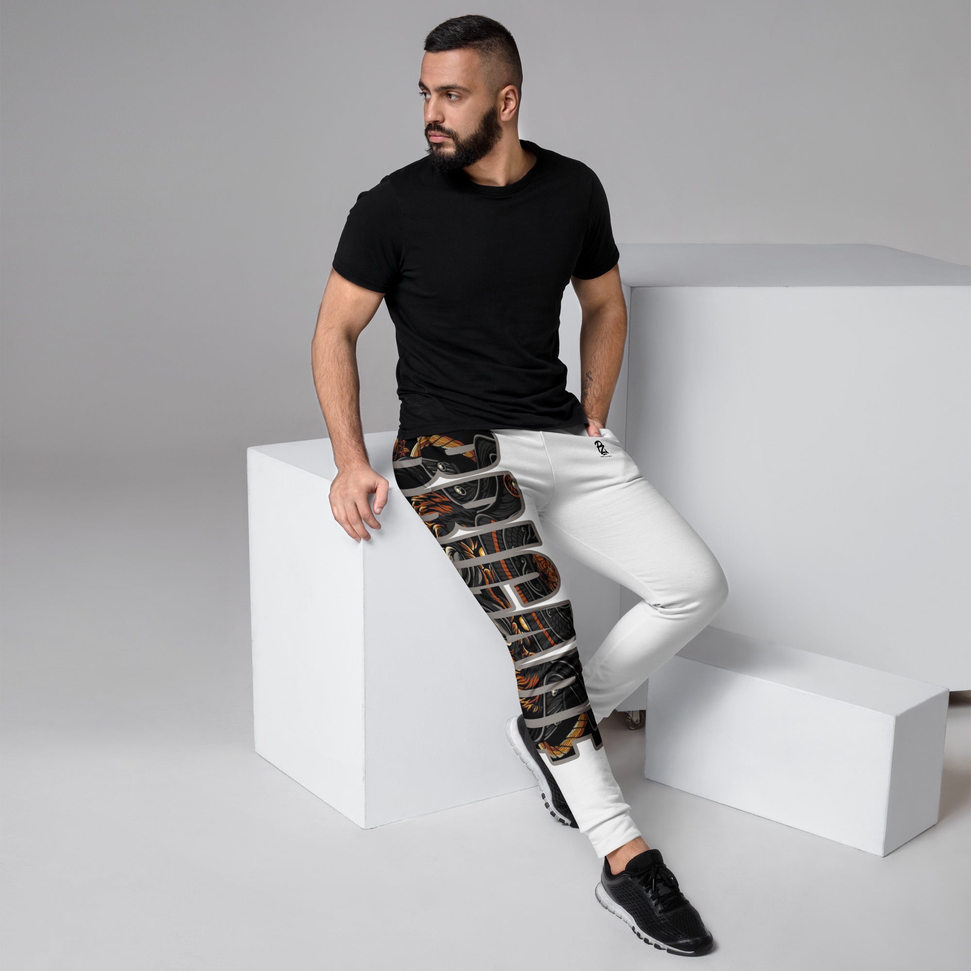 Pantalón de chándal Joggers, blanco Brigade – Pantalones de chándal Vista frontal