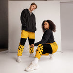 Pantalón de chándal unisex, yellow – Pantalones de chándal Vista frontal
