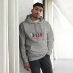 Sudadera con capucha premium unisex, Run – Sudaderas Vista trasera