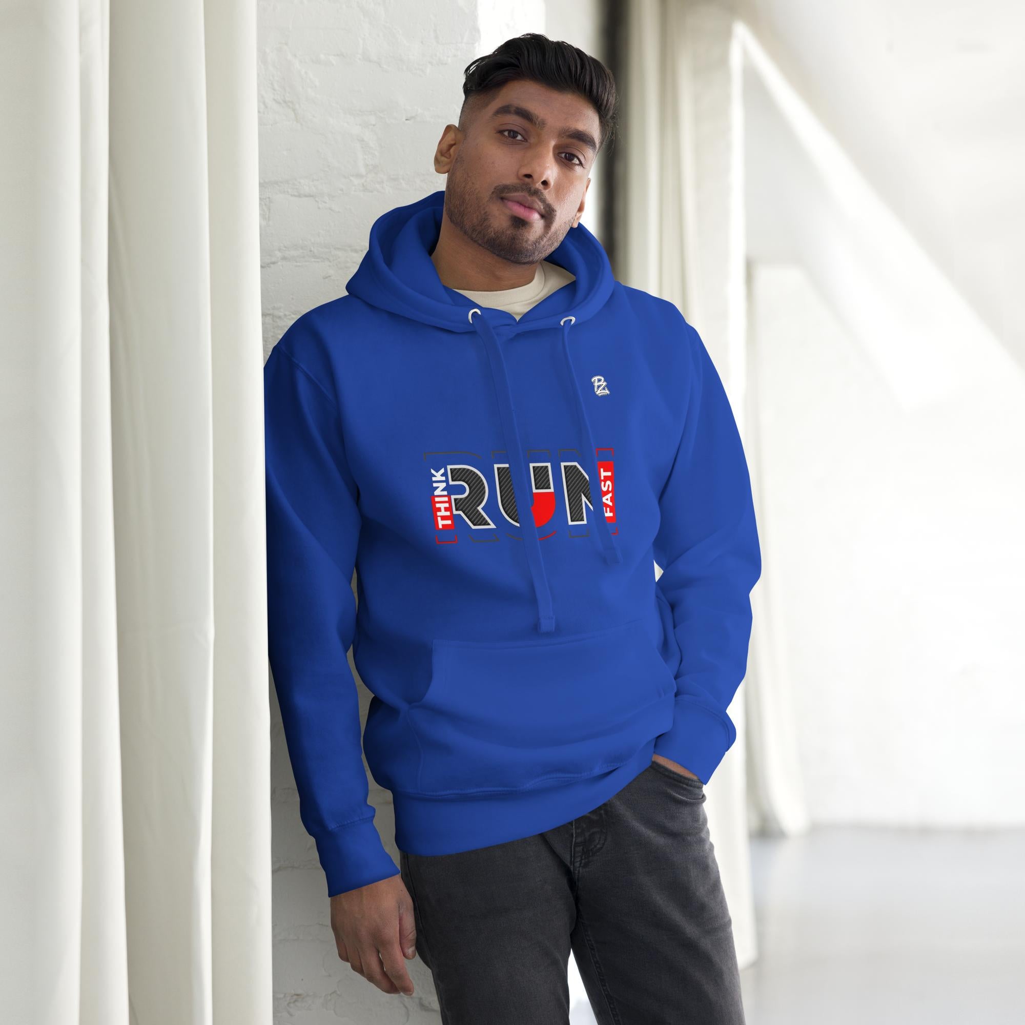 Sudadera con capucha premium unisex, Run – Sudaderas Vista 6