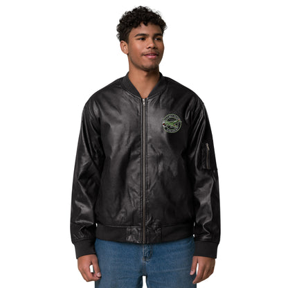Chaqueta bomber piel vegana unisex