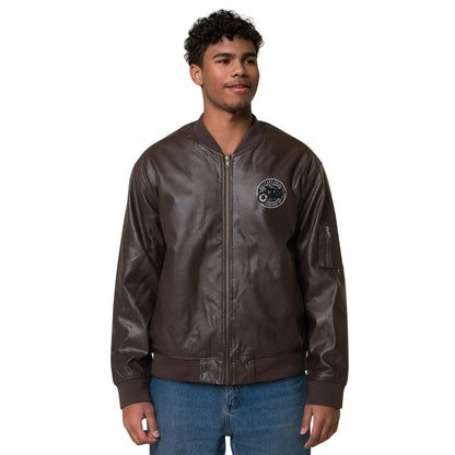 Chaqueta bomber piel vegana unisex