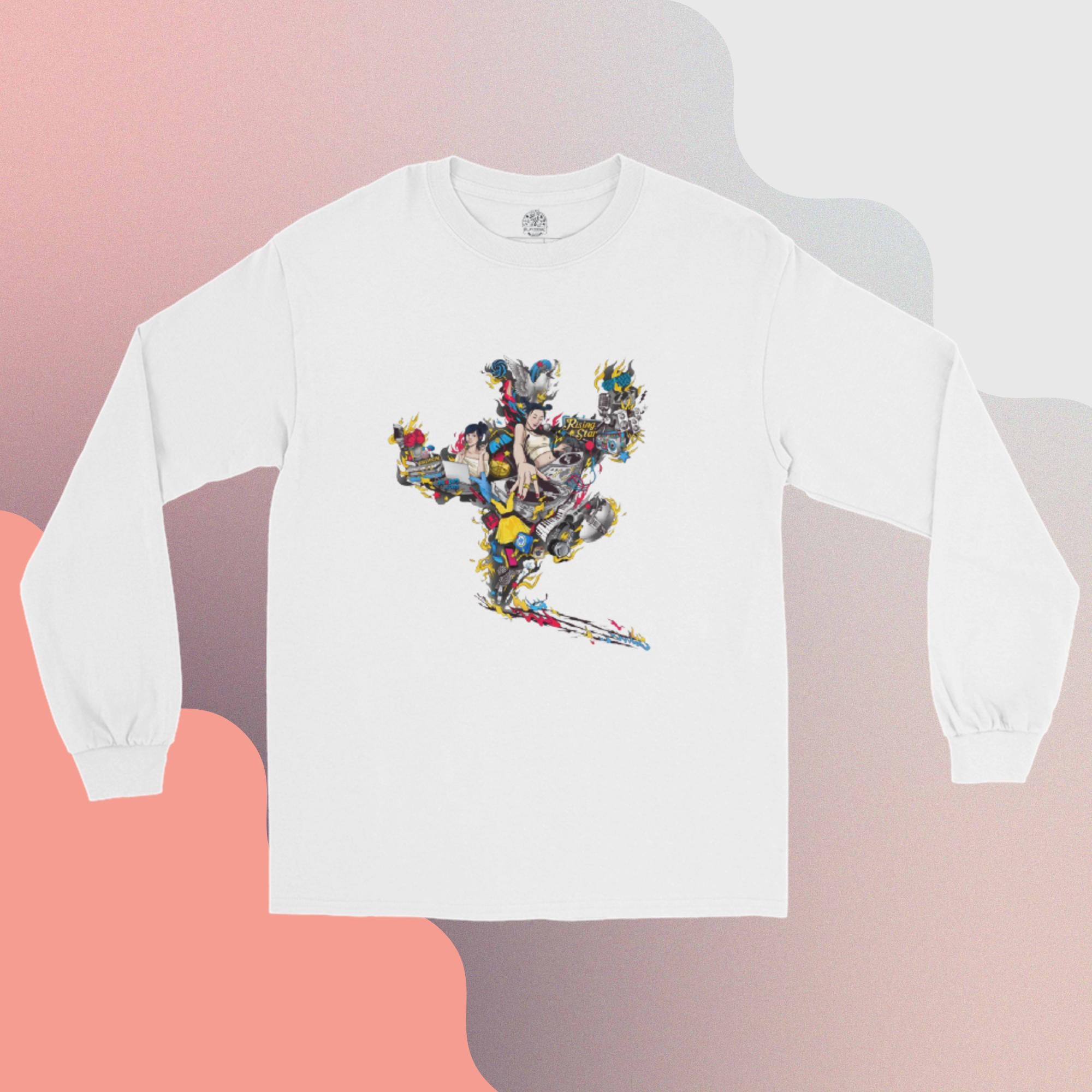 Camiseta manga larga hombre DJ Woman – Camisetas Vista 10