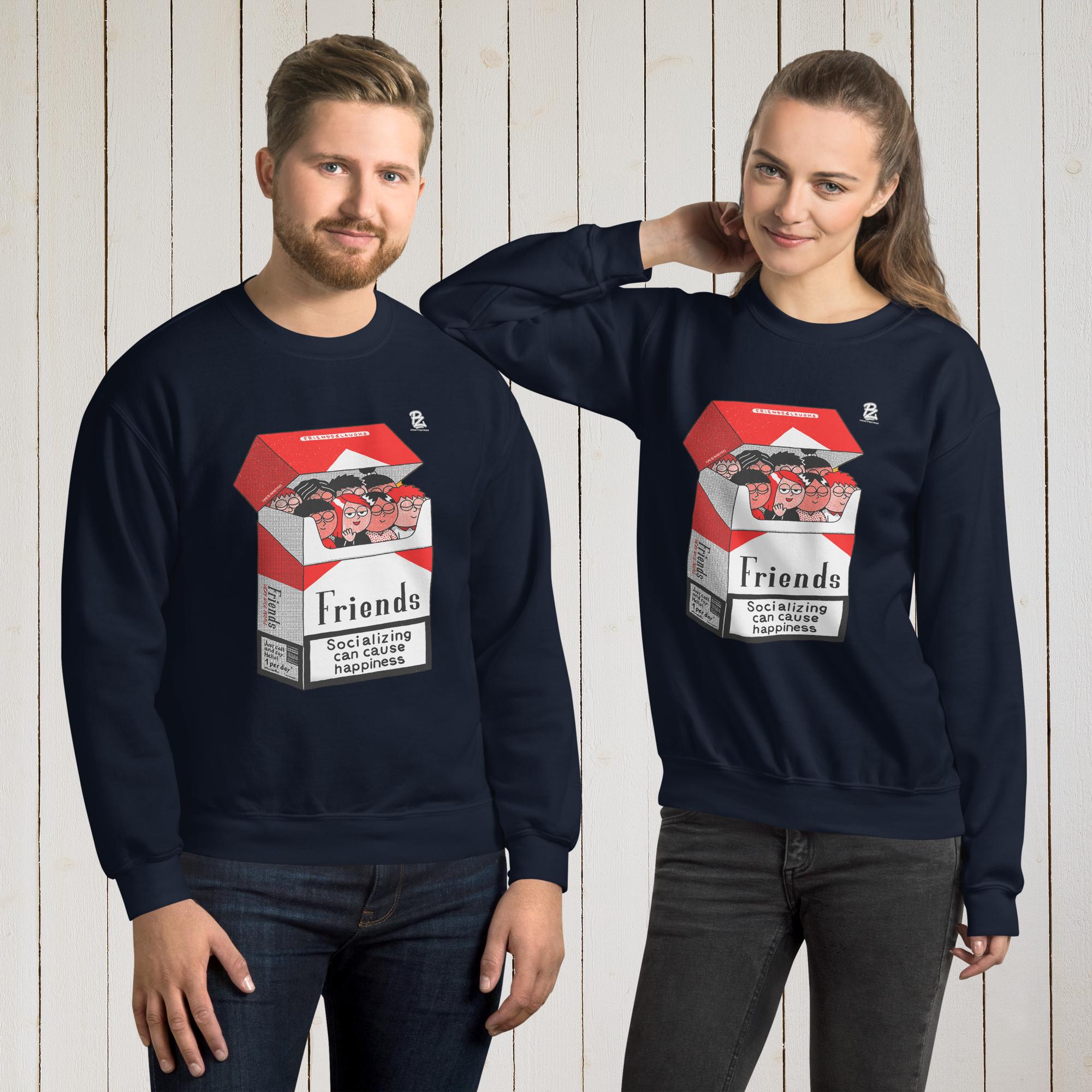Sudadera unisex Friends – Sudaderas Vista 5