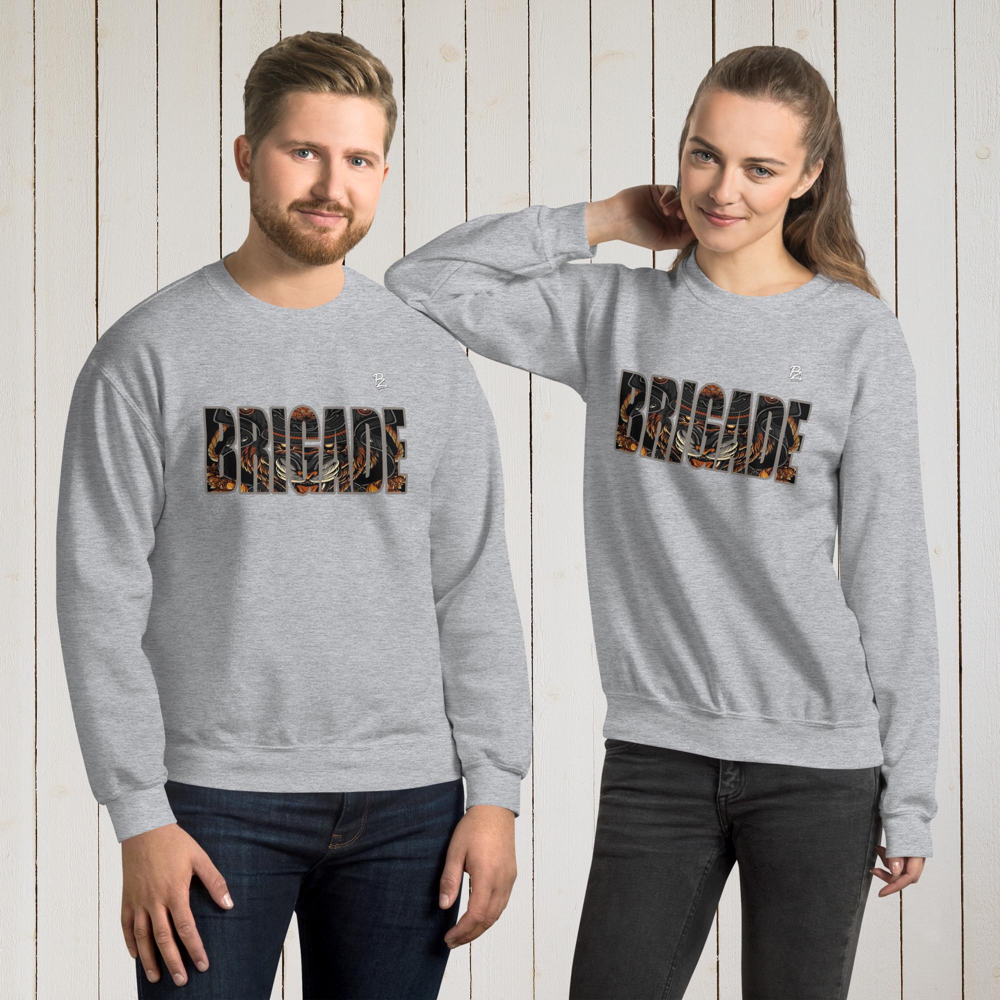 Sudadera unisex - Doble diseño Brigade – Sudaderas Vista frontal