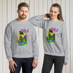 Sudadera unisex Rock and roller – Sudaderas Vista frontal