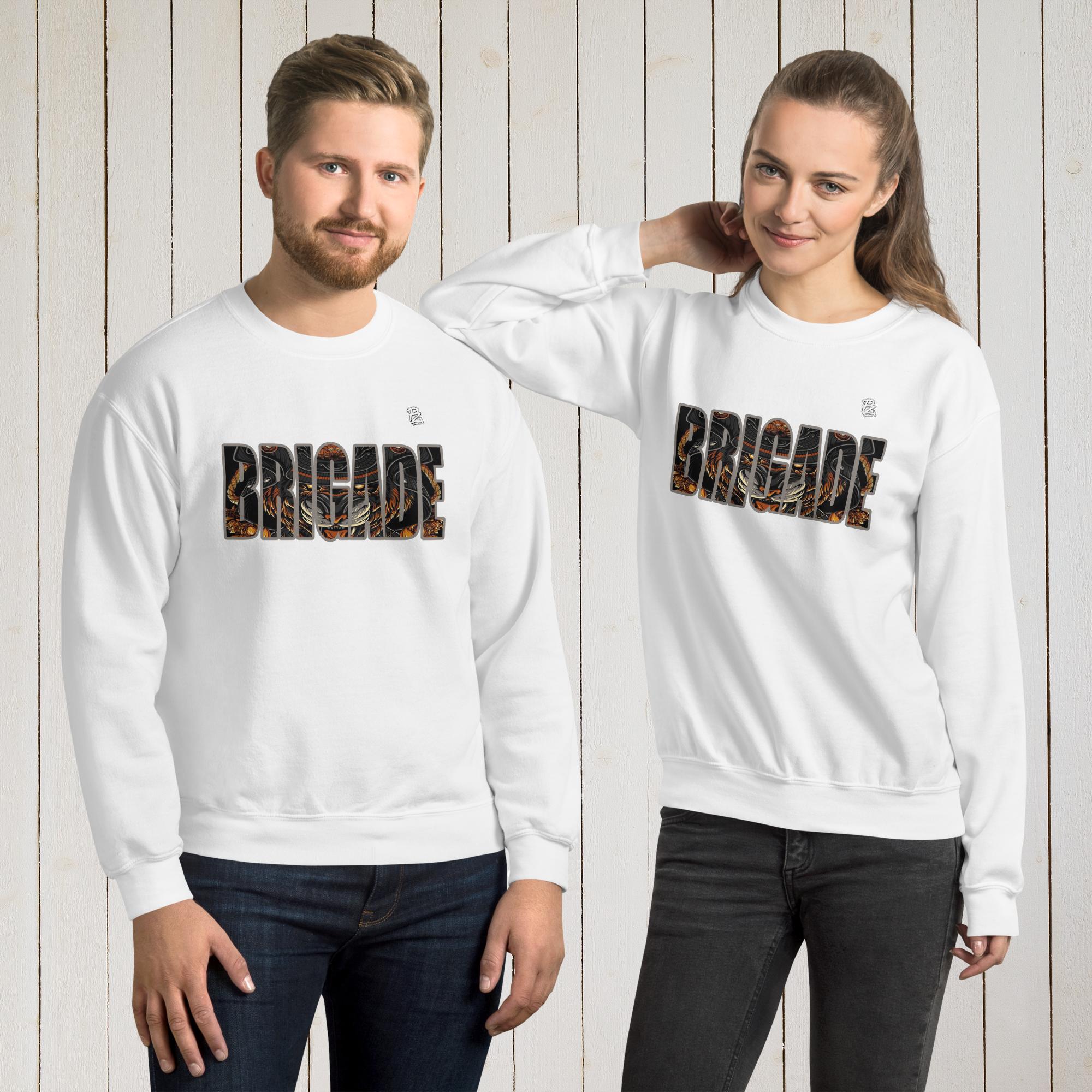 Sudadera unisex - Doble diseño Brigade – Sudaderas Vista trasera