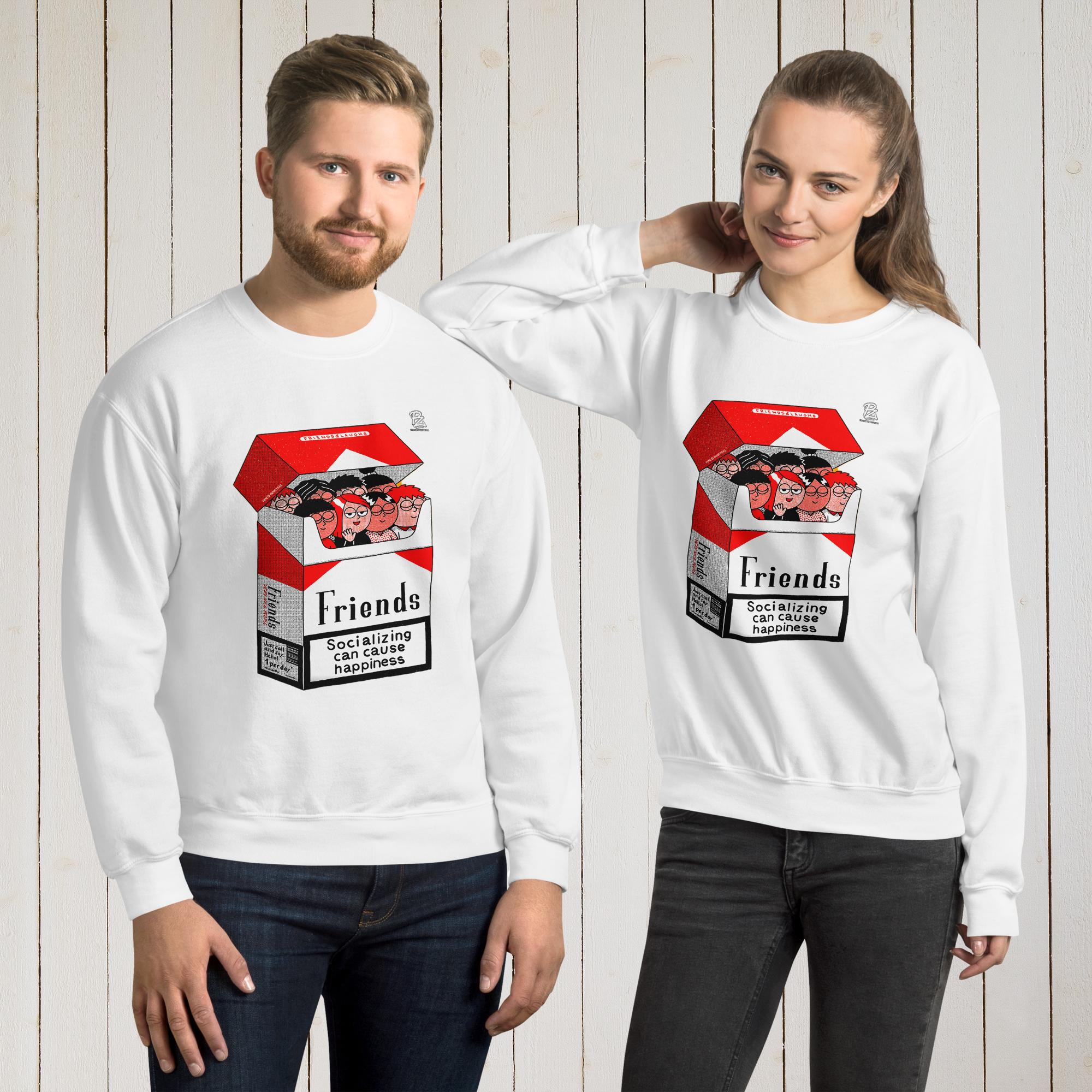 Sudadera unisex Friends – Sudaderas Vista trasera