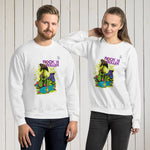 Sudadera unisex Rock and roller – Sudaderas Vista trasera