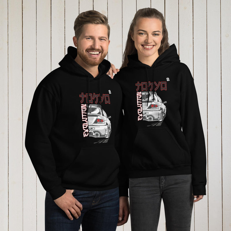 Sudadera con capucha unisex, Tokio racing – Sudaderas Vista trasera