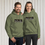 Sudadera con capucha unisex, Freedom impresión frontal y trasera – Sudaderas Vista 8