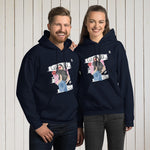 Sudadera con capucha unisex Call Me – Sudaderas Vista lateral