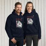 Sudadera con capucha unisex, Tokio racing – Sudaderas Vista lateral