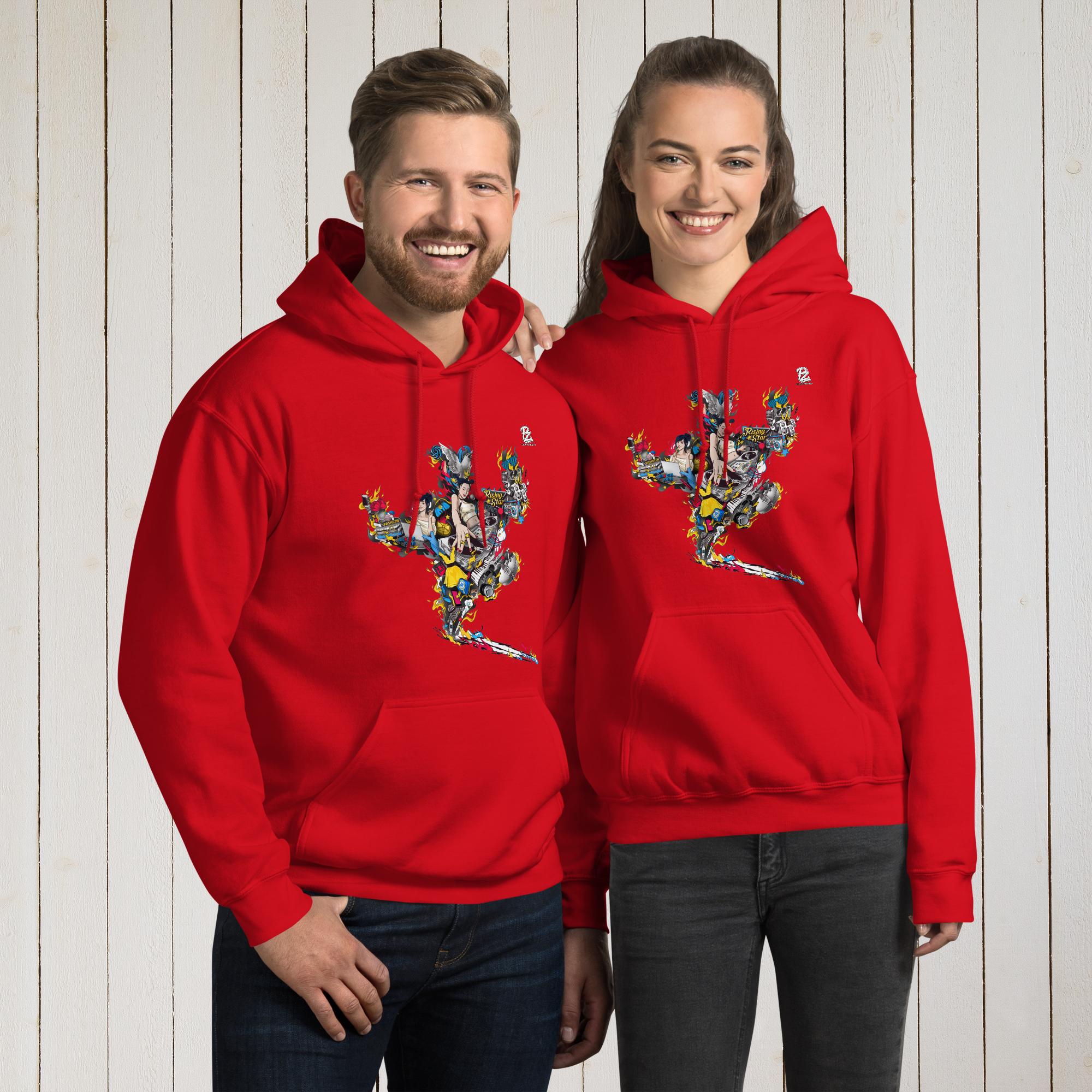 Sudadera con capucha unisex DJ Women – Sudaderas Vista 5