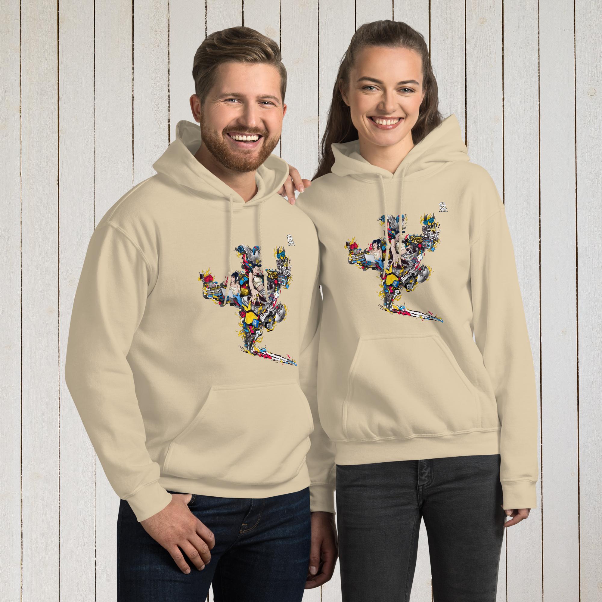 Sudadera con capucha unisex DJ Women – Sudaderas Vista 9