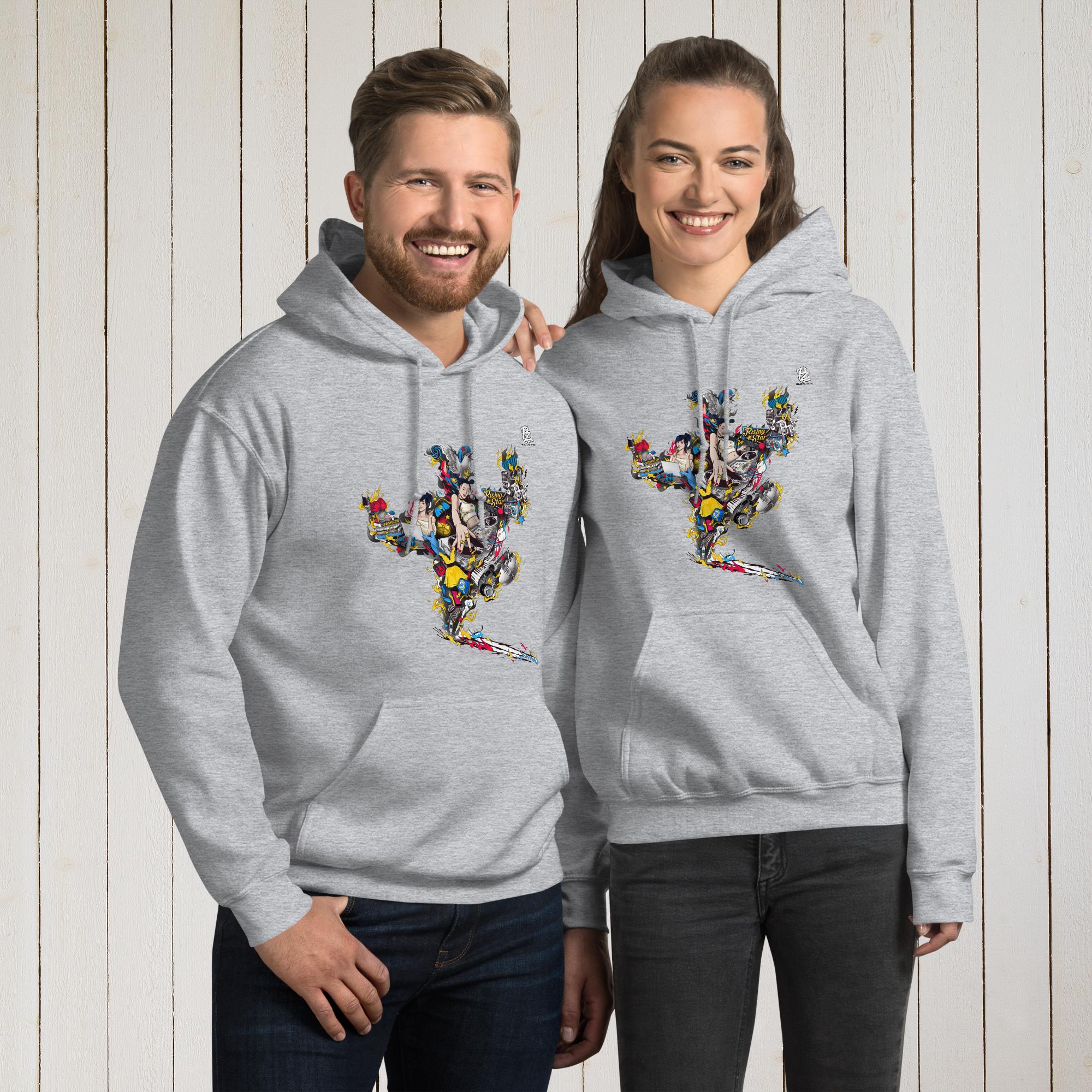 Sudadera con capucha unisex DJ Women – Sudaderas Vista 6