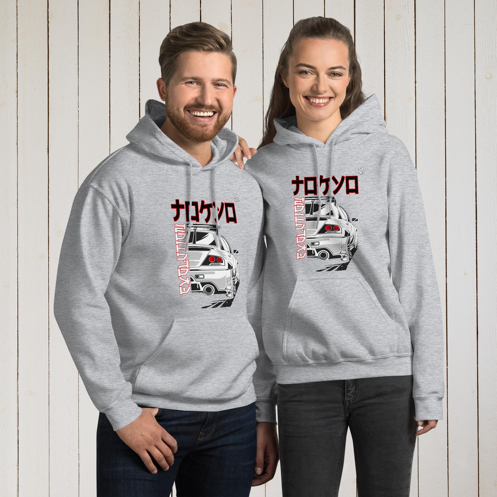 Sudadera con capucha unisex, Tokio racing – Sudaderas Vista 6