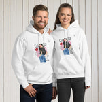 Sudadera con capucha unisex Call Me – Sudaderas Vista frontal