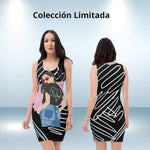 Vestido ajustado chic Call Me negro – Vestidos Vista frontal